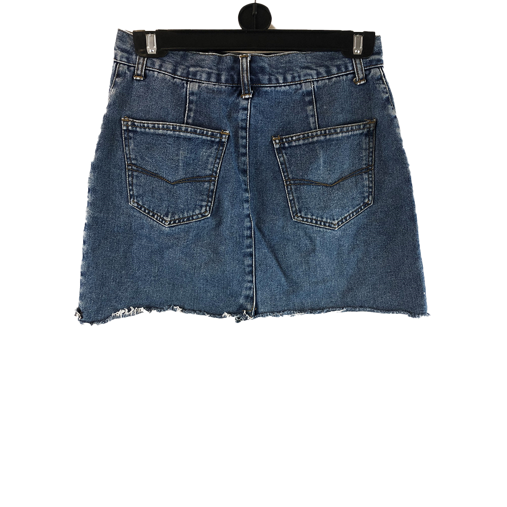 Size 8 denim on sale skirt