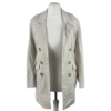 House Of Maguie White Jacket Size M