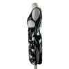 </P> Sandra Darren Black and White Dress </P> Size 6 - Image 2