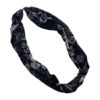 </P> Patterned Navy/White Scarf </P>