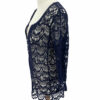 </P> Joe Browns Navy Crotchet Top Size 16/18 </P> - Image 4