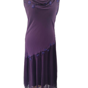 </P> David Emanuel Dark Purple Dress <P> Size M