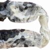 </p>Lovely Black and White Floral Sheer Scarf - Image 2