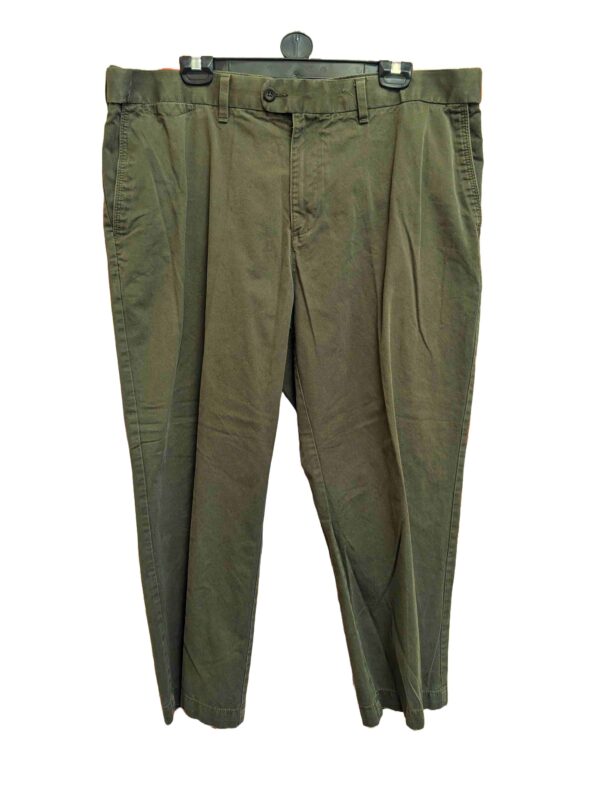 </P>M&S Collection - Mens Olive Chinos  </P>Waist: 42″