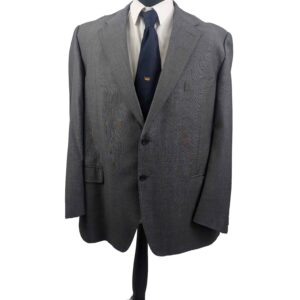 </P> Mens M&S Grey Wool Collezione Suit </P> Chest 46″