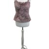 </P> After Six Blush Pink Two Piece </P> Top Size 16, Trousers Size 14 - Image 2