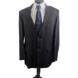 </p> Black BHS Suit </p> 44″ Chest 38″ Waist