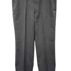 </P> Formal Grey Pinstripe Trousers 36″ Waist, Short Leg</P>