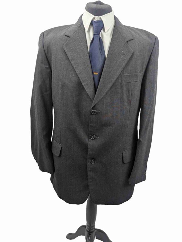 </P> Men's Digel Grey Wool Suit Chest 46" </P>