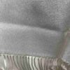 </P>Lightweight Evening Stole/Scarf - Light Cream/Ivory & Silver - Image 3