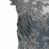 </P> Beautiful Grey Chiffon and Lace Dress Size 14/16 </P> - Image 2