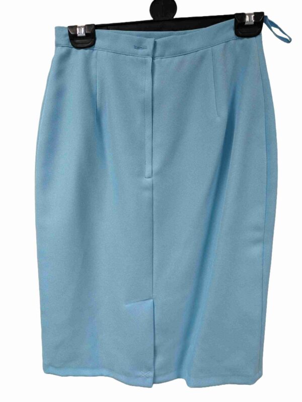 </P> Ladies Turquoise Skirt Suit Size 12</P> - Image 4