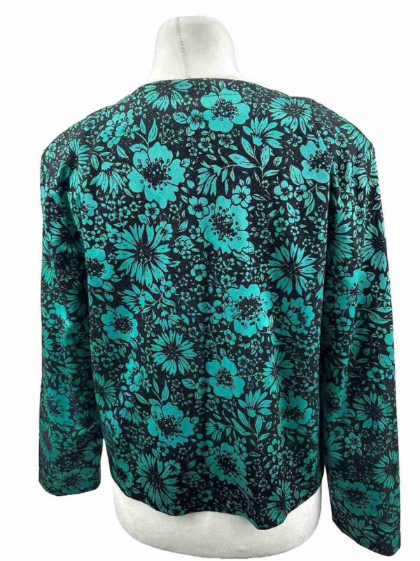 </P> Ladies Debut Jade Green & Black Jacket Size 16 </P> - Image 2