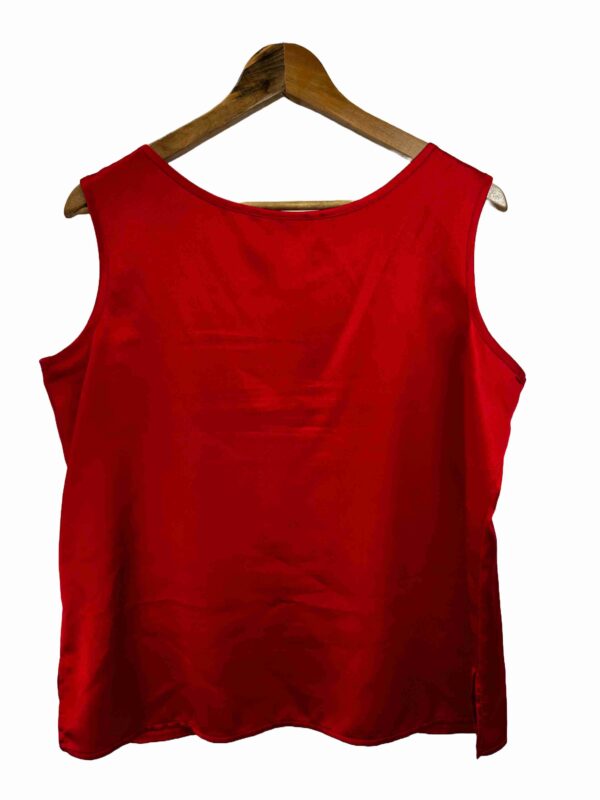 </P> Red Berkertex Cami Top Size 14</P> - Image 3