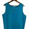 </P> Women's Turquoise Cami Top Size 16 </P> - Image 4