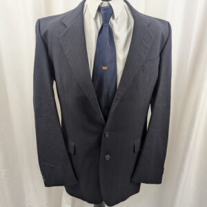 </P> MENS ST MICHAEL NAVY BLAZER </P> SIZE 42″L