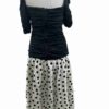 </P>Vintage 1980s Party Dress </P> Estimated Size 8 - Image 2