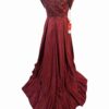 </P> JJ's House Burgundy Beaded Prom Dress Size 14 </P> BNWT!! - Image 2