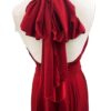 </P>e Dressit Burgundy Halterneck Stretch Dress </P>Size 10 - Image 3