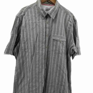 </P> Men’s 100% Cotton Striped Shirt Size XXL </P>