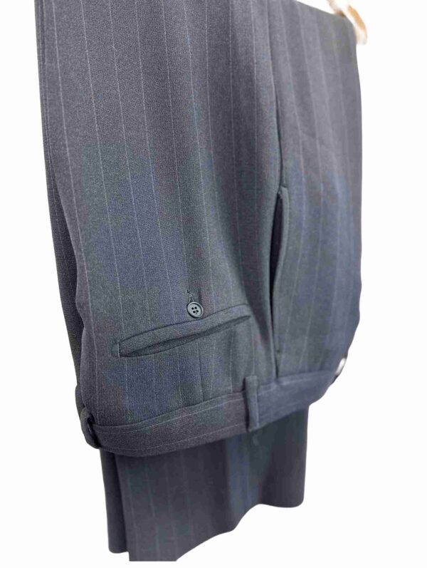 </P> Vintage Emporio Armani Pinstripe Suit 40" Chest, 34" Waist, Short Leg</P> - Image 3