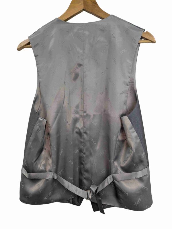 </P> Men's Grey Vinci Waistcoat 38" Chest </P> - Image 2