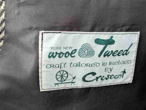 </P> Vintage Mens Tweed Blazer Size 48" Chest </P> - Image 3