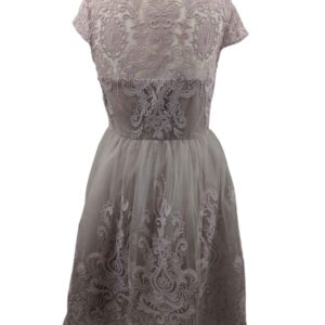 </P> Ladies Beautiful Dusky Pink Prom Dress Size 14 </P>