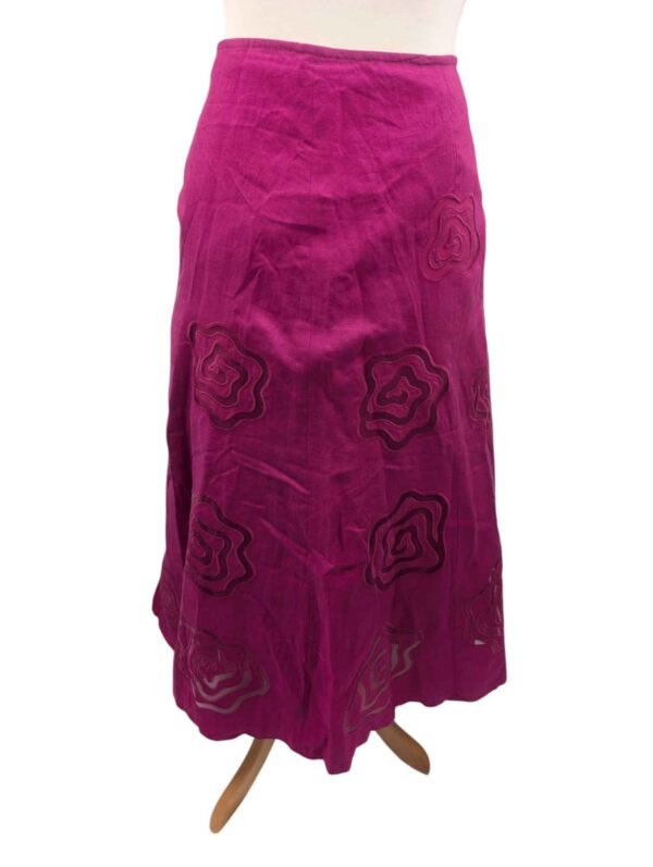 </P> Cerise Per Una Skirt Size 16 </P>