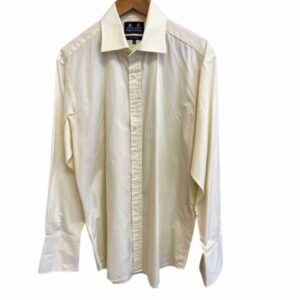 </P> Men’s Pastel Yellow Stephens Brother’s Shirt Size 16 1/2″ Collar </P>