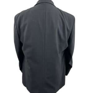 </P> Mens St Michael Double Breasted Charcoal Suit 42″ Chest Long </P>